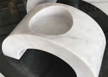 Chine La pierre naturelle de marbre inoffensive ouvre la forme multi pour le cendrier de plateau fournisseur