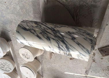 Chine Marbre en pierre naturel de marbre d'Arabescato pour la grande colonne ronde préfabriquée fournisseur