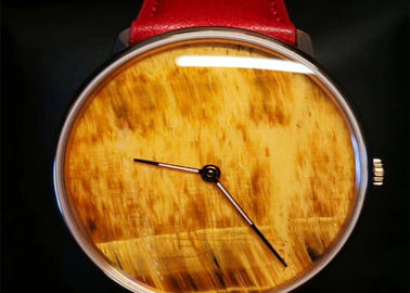 Chine Métiers exquis de Vogue utilisant la montre de mouvement de quartz de pierres avec le cadran de marbre naturel fournisseur