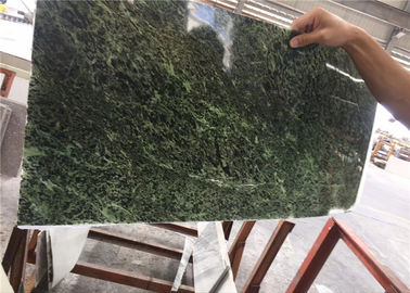 Chine Construction facile en pierre ultra mince verte naturelle de marbre pour le panneau de mur fournisseur