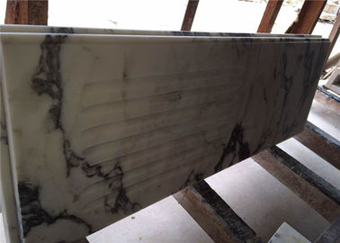 Chine Service blanc d'OEM de marbre d'Arabescato de partie supérieure du comptoir préfabriquées modernes de cuisine fournisseur