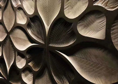Chine la fleur 3D veine la tuile naturelle de mur en pierre, surface polie par tuile de marbre de perle fournisseur
