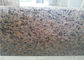 La vanité préfabriquée de salle de bains de coupe-circuit de trou d'évier complète le granit tropical de Brown fournisseur