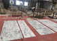 A annoncé les tuiles de marbre blanches en pierre naturelles de biseau de plancher de taille de 60x60cm  fournisseur