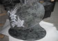 Forme droite de coeur de pierre tombale et de monument avec le découpage d'ombre de pigeon fournisseur