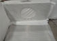 La vanité préfabriquée adaptée aux besoins du client de salle de bains complète le marbre de blanc de Carrare d'Italien fournisseur