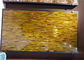 Pierre gemme jaune de dalles de pierre semi précieuse d'oeil de tigre avec l'aspect de luxe fournisseur