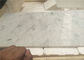 Carrelages de marbre blancs polis italiens de Carrare de tuiles en pierre naturelles blanches fournisseur
