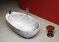 Nettoyage facile de taille adapté aux besoins du client par évier en pierre naturel moderne de marbre de forme fournisseur